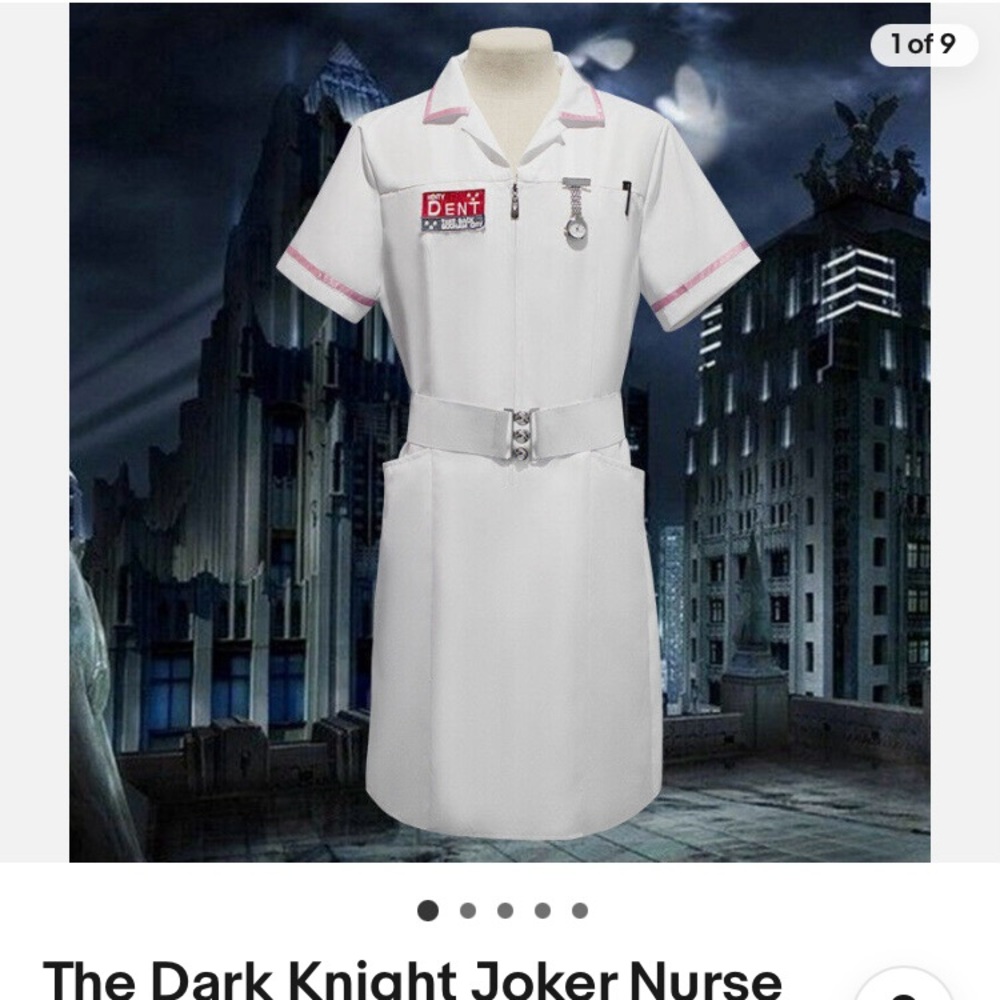 Joker nurse costume